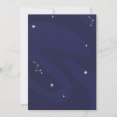 astronaute Invitation pour enfant (Dos)