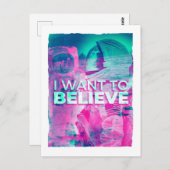 Astronauten die ik wil geloven briefkaart (Voorkant / Achterkant)