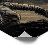 Astronauten Dueling Poster - Space Battle Wall Art (Hoek)