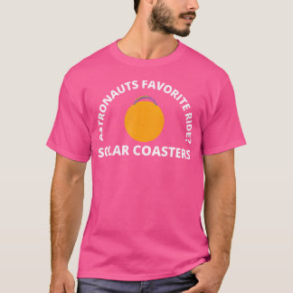 Astronauten Favoriete Rit Zonnecoaster Grappige As T-shirt