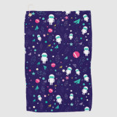 astronauten golfhanddoek (Voorkant)