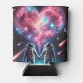 Astronauten in de liefde Koelbox Blikjeskoeler (Voorkant)