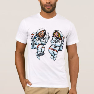 Astronauten Mannen T-shirt