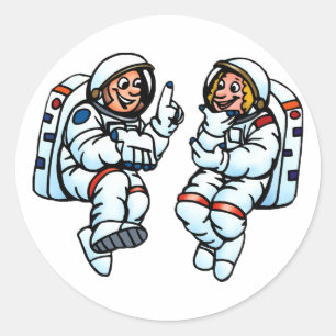 Astronauten Stickers
