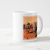 Astronauten zetten weerapparatuur op Mars in. Extra Grote Beker (Voorkant rechts)