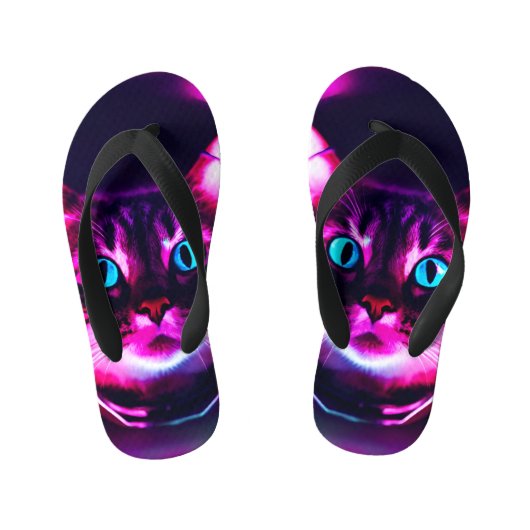 astronautenkat kinder teenslippers (Voetbed)