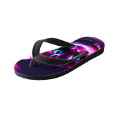 astronautenkat kinder teenslippers (Schuin)