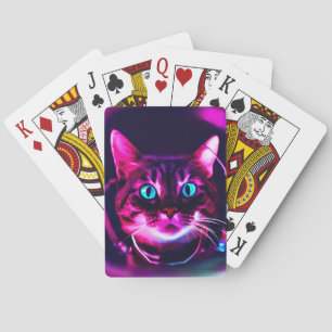 astronautenkat pokerkaarten