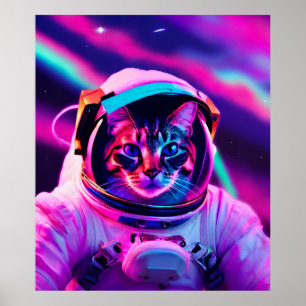astronautenkat poster