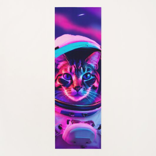 astronautenkat yogamat (Voorkant)