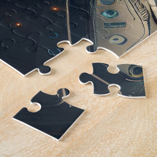 astronautenpuzzel legpuzzel (Zijkant)