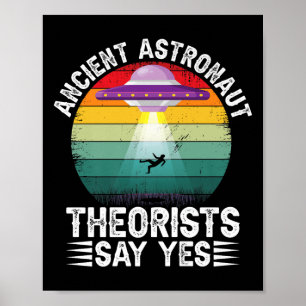 Astronautentheoretici zeggen ja tegen buitenaardse poster