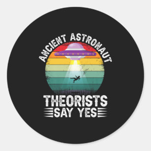 Astronautentheoretici zeggen ja tegen buitenaardse ronde sticker