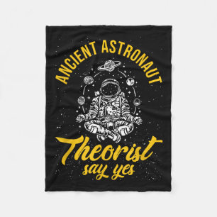 Astronautentheoretici zeggen ja tegen wetenschap N Fleece Deken