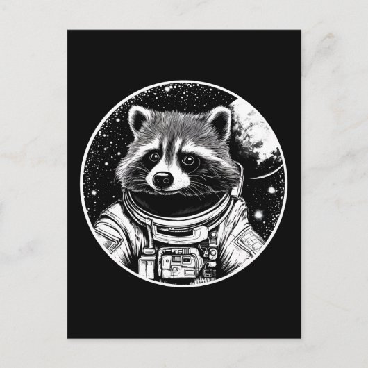 astronautenwasbeer briefkaart (Voorkant)
