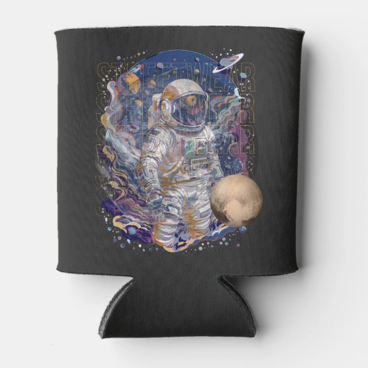 Astronautisch ontwerp blikjeskoeler (Voorkant)