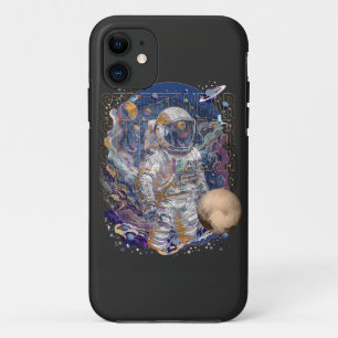 Astronautisch ontwerp iPhone 11 hoesje