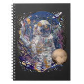Astronautisch ontwerp notitieboek (Voorkant)