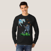 Astronautisch schilderij t-shirt (Voorkant volledig)