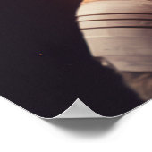 Astronautische kat 3 poster (Hoek)