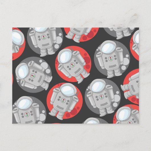 Astronaut's Briefkaart (Voorkant)