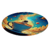 Astronaut's Coffee Cosmos Journey Snijplank (Hoek)