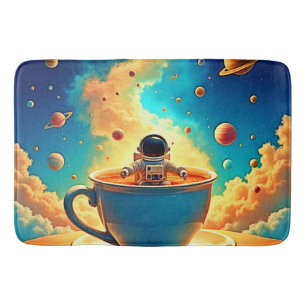 Astronaut's Coffee Cosmos Reis Badmat