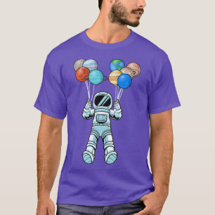 Astronauts Planets Outer Space Edeerder Galay Astr T-shirt