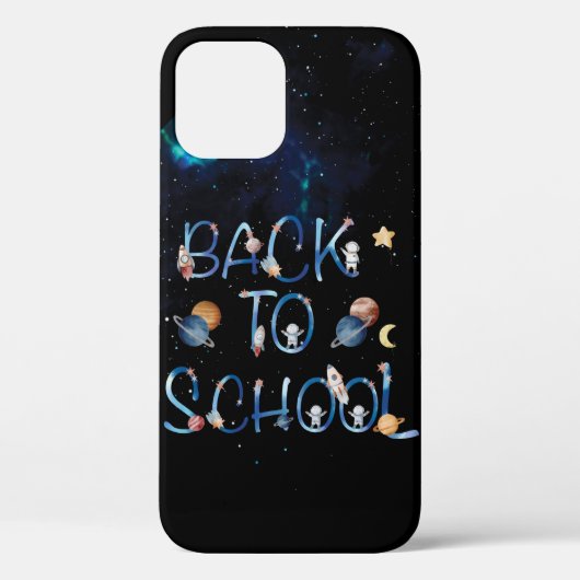Astronauts Planets Space,back to school Case-Mate iPhone Case (Achterkant)