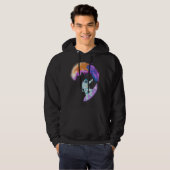Astronautsurfen Hoodie (Voorkant volledig)