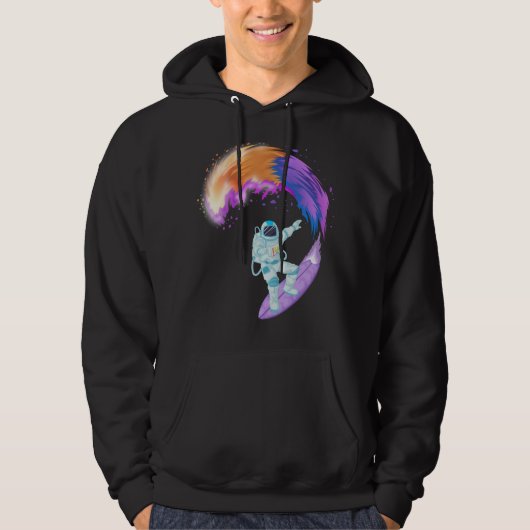 Astronautsurfen Hoodie (Voorkant)