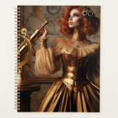 Astronome en or victorien Steampunk (Devant)