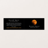 Astronomeer, Astronomie Store. Visitekaartjes (Buitenkant ongevouwen)