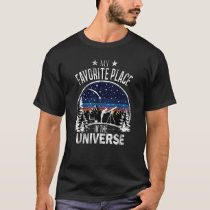 Astronomere favoriete plaats in de Verenigde T-shi T-shirt