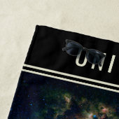 Astronomie aangepaste tekst astronomie strandlaken (In situ)