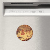 astronomie, Antiek Aziatische Keltische Kunst Magneet (Insitu (Vaatwasser))