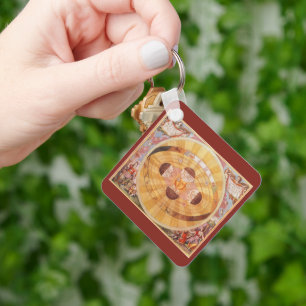  astronomie, Antiek Copernicaans zonnestelsel Sleutelhanger