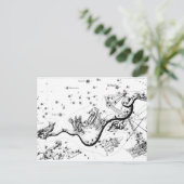 Astronomie Briefkaart (Staand voorkant)