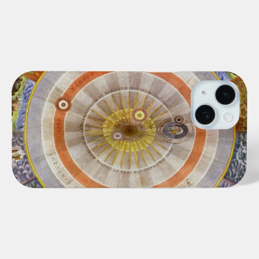  astronomie Celestial Copernican Planisphere Case-Mate iPhone Case (Achterkant (horizontaal))