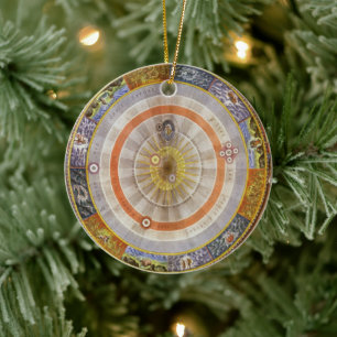  astronomie Celestial Copernican Planisphere Keramisch Ornament