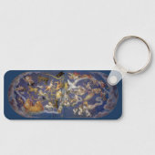 Astronomie Celestial Fresco, Constellations Sleutelhanger (Voorkant)