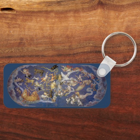 Astronomie Celestial Fresco, Constellations Sleutelhanger (Voorkant)