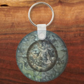  Astronomie Celestial Northern Constellation Sleutelhanger (Voorkant)