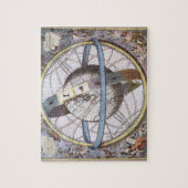 astronomie, Celestial Planisphere Zodiac Legpuzzel (Verticaal)