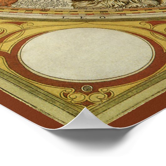  astronomie, Celestial Sky Map Star Chart Poster (Hoek)