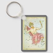  astronomie, Celsius Cepheus Constellation Sleutelhanger (Voorkant)