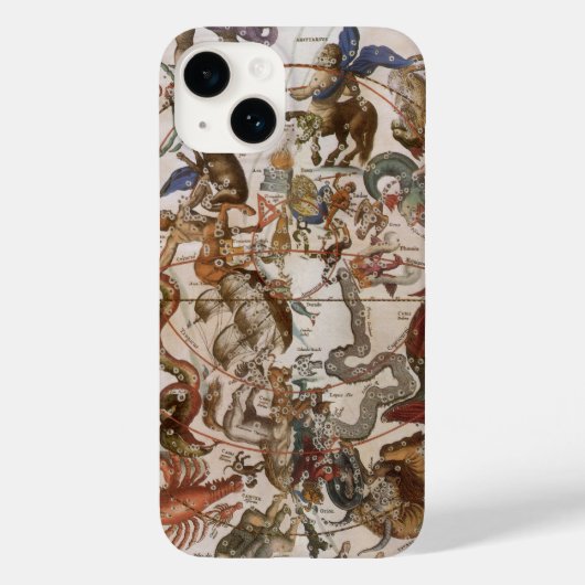  astronomie, Constellations of Southern Sky Case-Mate iPhone Case (Achterkant)