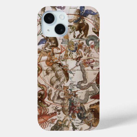  astronomie, Constellations of Southern Sky Case-Mate iPhone Case (Achterkant)
