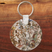  astronomie, Constellations of Southern Sky Sleutelhanger (Voorkant)