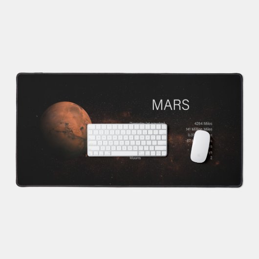 Astronomie de la planète Mars (Clavier et souris)